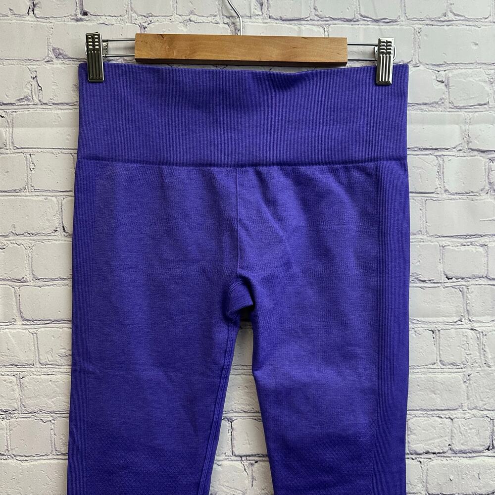 Lululemon Cropped Leggings Purple Women's 8 Athletic Workout Athleisure - Picture 5 of 8